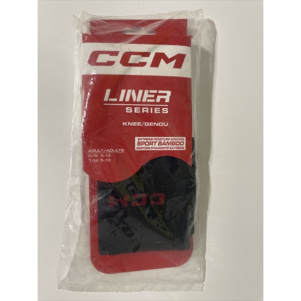 CCM Liner Series Knee Sport Bamboo Socks Size 5-13